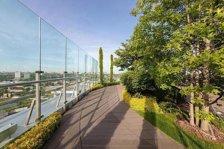 Royal Tower Residence Big Vip Apartment In Center Floor 27 キエフ エクステリア 写真