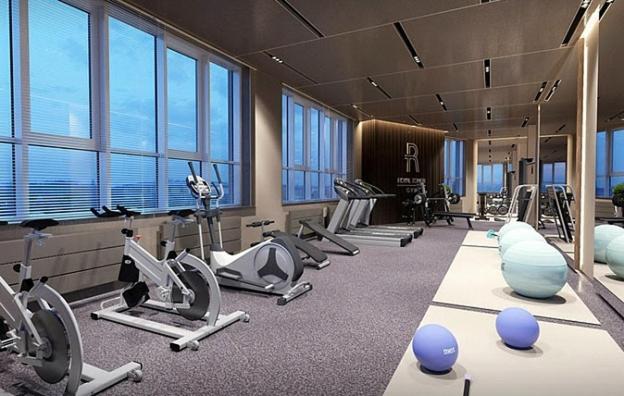 Royal Tower Residence Big Vip Apartment In Center Floor 27 キエフ エクステリア 写真
