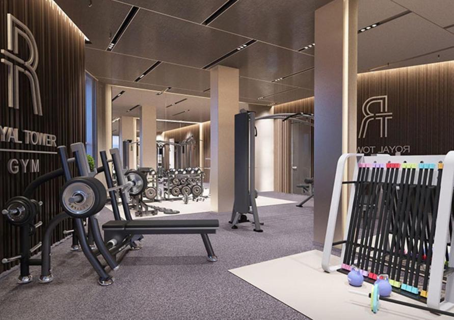 Royal Tower Residence Big Vip Apartment In Center Floor 27 キエフ エクステリア 写真